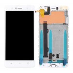 Lcd With Touch Screen For Lenovo K8 White By - Maxbhi Com
