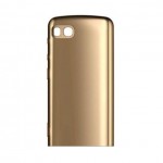 Back Panel Cover For Nokia C301 Touch And Type Gold Khaki - Maxbhi Com