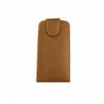 Flip Cover For Nokia Asha 300 Gold By - Maxbhi Com