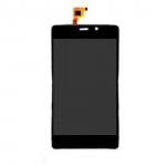 Lcd With Touch Screen For Micromax Q372 Unite 3 Black By - Maxbhi Com