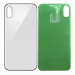 Back Panel Cover For Apple Iphone Xs Silver - Maxbhi Com