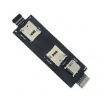 MMC + Sim Connector for Asus Zenfone 2E
