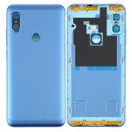 Back Panel Cover For Xiaomi Redmi Note 6 Pro Blue - Maxbhi Com