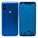 Full Body Housing For Xiaomi Redmi Note 6 Pro Blue - Maxbhi Com