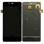 Lcd With Touch Screen For Wiko Highway Pure 4g Grey By - Maxbhi Com