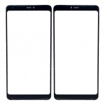 Replacement Front Glass For Panasonic Eluga Ray 600 Black By - Maxbhi Com