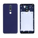 Back Panel Cover For Nokia 3 1 Plus Blue - Maxbhi Com