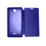 Flip Cover For Micromax Canvas Fun A76 Blue By - Maxbhi Com
