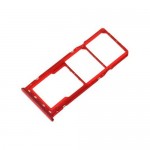 Sim Card Holder Tray For Oppo K1 Red - Maxbhi Com