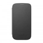 Flip Cover For Alcatel One Touch Hero 2 Plus Grey By - Maxbhi Com