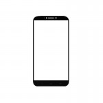 Replacement Front Glass For Alcatel One Touch Hero 2 Plus Grey By - Maxbhi Com