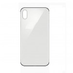 Back Panel Cover For Apple Iphone X Plus Silver - Maxbhi Com