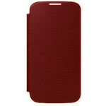 Flip Cover For Samsung Galaxy S4 Brown By - Maxbhi Com
