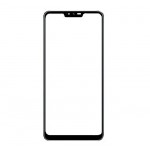 Replacement Front Glass For Lg G7 One Black By - Maxbhi Com