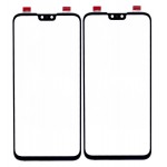 Replacement Front Glass For Huawei Y9 2019 Black By - Maxbhi Com