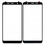 Replacement Front Glass For Lava Z81 Black By - Maxbhi Com