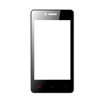 Replacement Front Glass For Celkon Campus A403 Blue By - Maxbhi Com