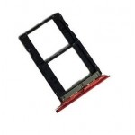 Sim Card Holder Tray For Infinix Hot 6 Red - Maxbhi Com