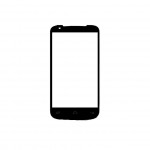 Replacement Front Glass For Celkon A200 Black By - Maxbhi Com