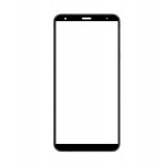 Replacement Front Glass For Lg Q8 2018 Black By - Maxbhi Com