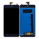 Lcd With Touch Screen For Lava A3 Mini Black By - Maxbhi Com