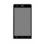 Lcd With Touch Screen For Lava Iris 800 Black By - Maxbhi Com