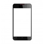 Replacement Front Glass For Hisense U601 Black By - Maxbhi Com
