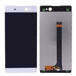 Lcd With Touch Screen For Sony Xperia C6 White By - Maxbhi Com