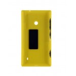 Back Panel Cover For Nokia Lumia 520 Yellow - Maxbhi Com