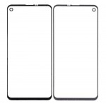 Replacement Front Glass For Samsung Galaxy A8s Black By - Maxbhi Com