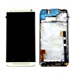Lcd With Touch Screen For Htc M7 Gold By - Maxbhi Com