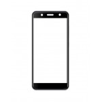 Replacement Front Glass For Yezz Max 1 Black By - Maxbhi Com