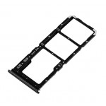 Sim Card Holder Tray For Vivo Y91 Mediatek Black - Maxbhi Com