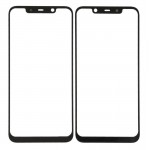 Replacement Front Glass For Nokia 8 1 Black By - Maxbhi Com