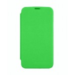 Flip Cover For Micromax Q401 Canvas Pace Mini Green By - Maxbhi Com