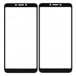 Replacement Front Glass For Tecno Camon Iclick In6 Black By - Maxbhi Com