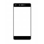 Replacement Front Glass For Intex Indie 5 Black By - Maxbhi Com