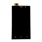 Lcd With Touch Screen For Intex Aqua Viturbo Black By - Maxbhi Com