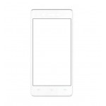 Replacement Front Glass For Lava Iris 758 Dual Sim White By - Maxbhi Com
