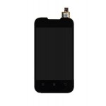 Lcd With Touch Screen For Lenovo A66 Black By - Maxbhi Com