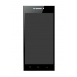 Lcd With Touch Screen For Lava Iris 750 Black By - Maxbhi Com