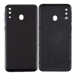 Back Panel Cover For Samsung Galaxy M20 Black - Maxbhi Com