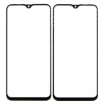 Replacement Front Glass For Samsung Galaxy M20 Black By - Maxbhi Com