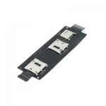 MMC with Sim Card Reader for Asus Zenfone 2 Laser ZE551KL