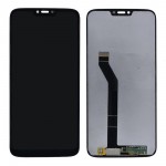 Lcd With Touch Screen For Motorola Moto G7 Power Black By - Maxbhi Com