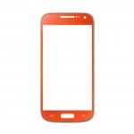 Replacement Front Glass For Samsung Galaxy S4 Mini Duos Orange By - Maxbhi Com