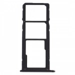 Sim Card Holder Tray For Huawei Y6 2019 Black - Maxbhi Com