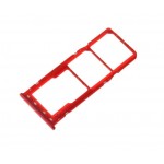 Sim Card Holder Tray For Vivo V15 Red - Maxbhi Com