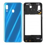 Full Body Housing For Samsung Galaxy A30 Blue - Maxbhi Com
