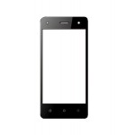 Replacement Front Glass For Lava Z40 Black By - Maxbhi Com